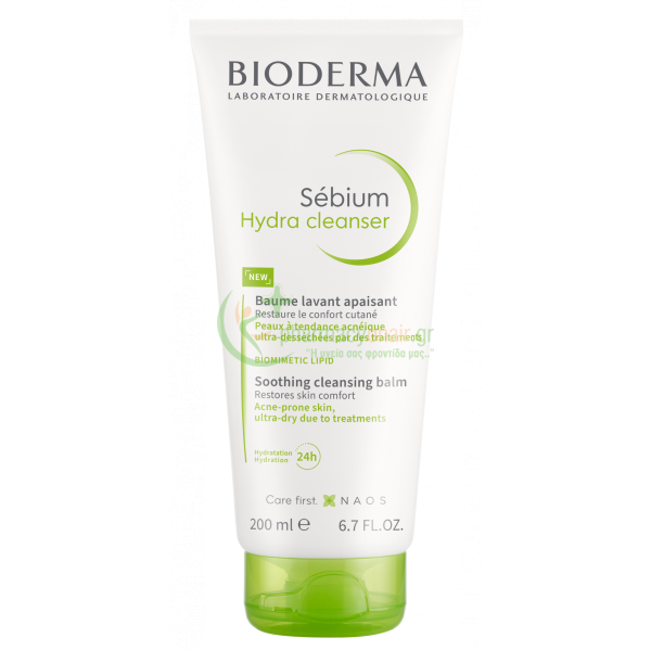 BIODERMA - Sebium Hydra Cleanser 200mL Καθαρισμός προσώπου - Ντεμακιγιάζ