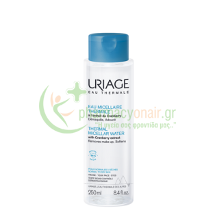 URIAGE - Thermal Micellar Water for Normal to Dry Skin 250mL Καθαρισμός προσώπου - Ντεμακιγιάζ