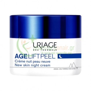 URIAGE - Age Lift  Peel Creme Nuit Peau Neuve 50mL Ενυδάτωση - Λάμψη