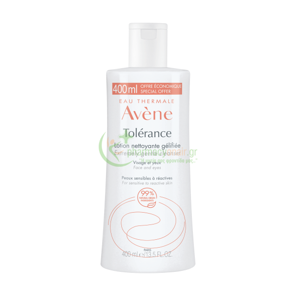 AVENE - Tolerance Lotion Nettoyante Gelifiee 400mL Αφρόλουτρα - Υγρά Καθαρισμού