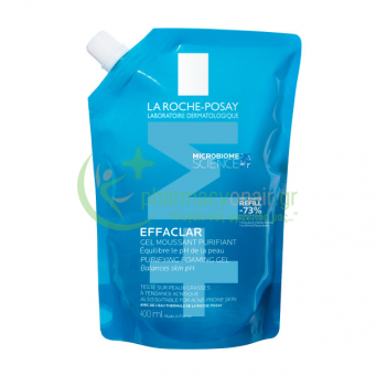 LA ROCHE POSAY - Effaclar Gel +M Moussant Purifiant Recharge 400mL