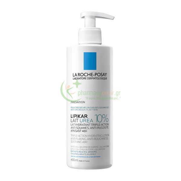 LA ROCHE POSAY - Lipikar Lait Urea 10+ 400mL Ενυδάτωση Σώματος LA ROCHE POSAY - Lipikar Lait Urea 10+ 400mL Ενυδάτωση Σώματος