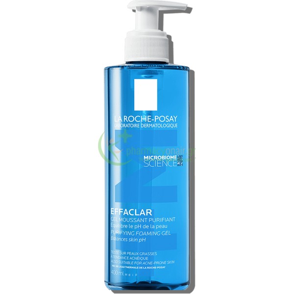 LA ROCHE POSAY - Effaclar Gel +M Moussant Purifiant 400mL Καθαρισμός προσώπου - Ντεμακιγιάζ