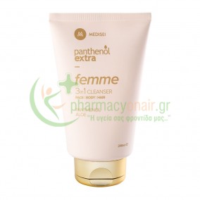 MEDISEI - Panthenol Extra Femme 3 in 1 Cleanser Face Body Hair 200mL MEDISEI - Panthenol Extra Femme 3 in 1 Cleanser Face Body Hair 200mL