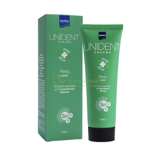 INTERMED - Unident Pharma Perio Care Toothpaste 75mL Οδοντόκρεμες INTERMED - Unident Pharma Perio Care Toothpaste 75mL Οδοντόκρεμες
