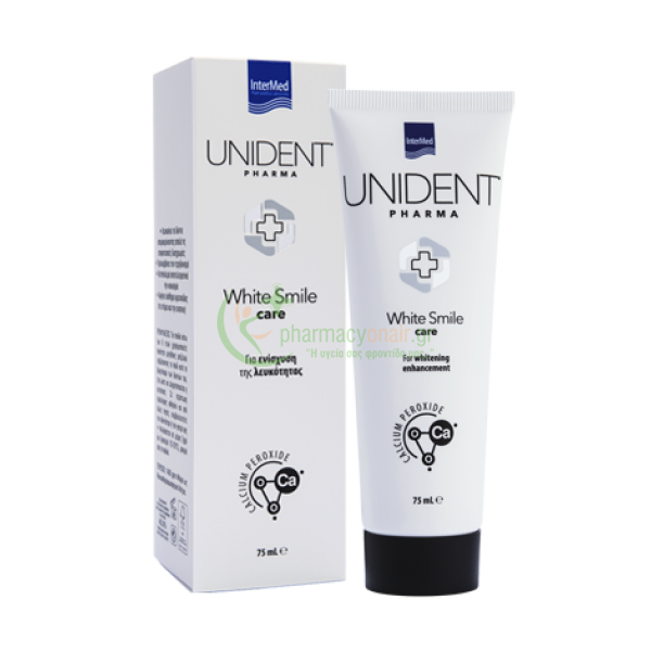 INTERMED - Unident Pharma White Smile Care Toothpaste 75mL Οδοντόκρεμες