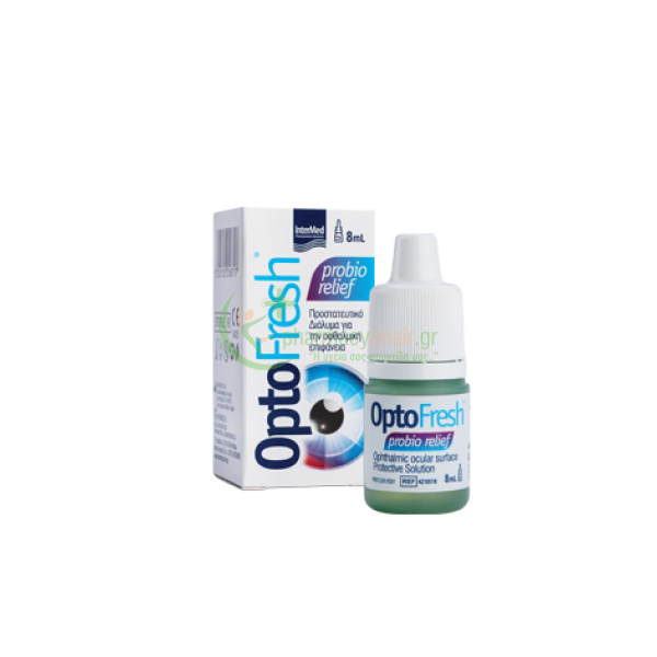 INTERMED - OptoFresh probio relief Οφθαλμικές Σταγόνες 8mL Κολλύρια - Σταγόνες