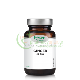 POWER HEALTH - Platinum Range Ginger 400mg caps 30s