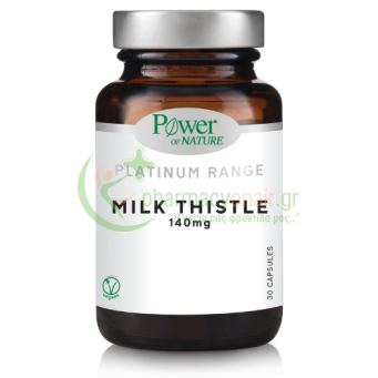 POWER HEALTH - Platinum Range Milk Thistle 140mg caps 30s