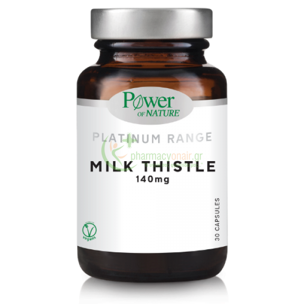 POWER HEALTH - Milk Thistle 140mg caps 30s Χοληστερίνη - Λιπίδια