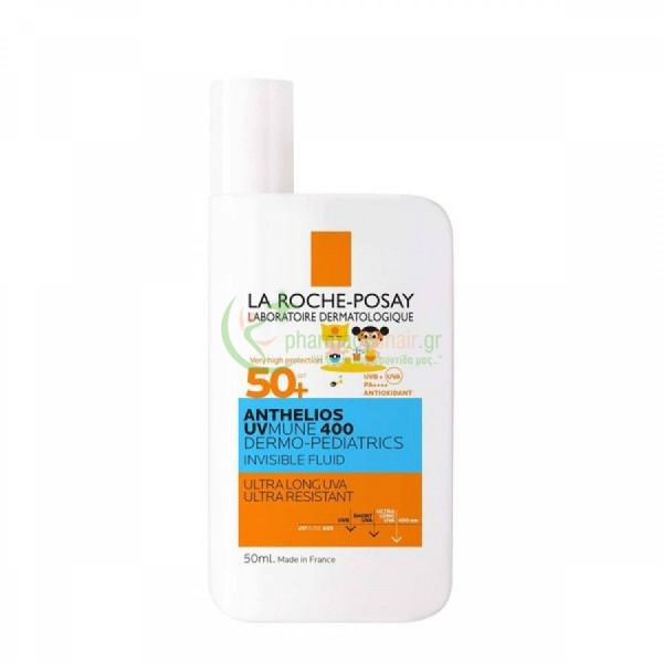 LA ROCHE POSAY - Anthelios UVMune 400 Dermo-Pediatrics Fluide Invisible SPF50+ 50mL Βρεφικά Αντηλιακά LA ROCHE POSAY - Anthelios UVMune 400 Dermo-Pediatrics Fluide Invisible SPF50+ 50mL Βρεφικά Αντηλιακά