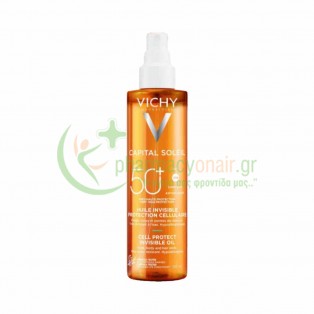 VICHY - Capital Soleil Cell Protect Invisible Oil 200ml Αντιηλιακά Προσώπου