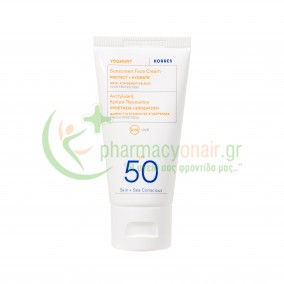KORRES - Γιαούρτι Αντηλιακή Κρέμα Προσώπου SPF50 50mL