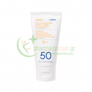 KORRES - Γιαούρτι Αντηλιακή Κρέμα Προσώπου SPF50 50ml Αντιηλιακά Προσώπου