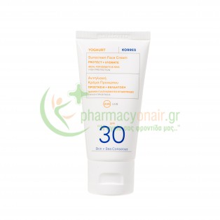 KORRES - Γιαούρτι Αντηλιακή Κρέμα Προσώπου SPF30 50ml Αντιηλιακά Προσώπου