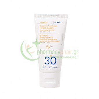 KORRES - Γιαούρτι Αντηλιακή Κρέμα Προσώπου SPF30 50ml