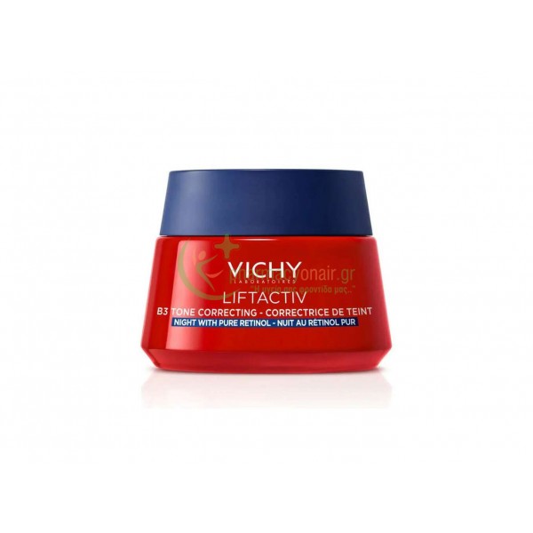 VICHY - Liftactiv B3 Night Cream with Pure Retinol 50mL Αντιγήρανση 35+ VICHY - Liftactiv B3 Night Cream with Pure Retinol 50mL Αντιγήρανση 35+