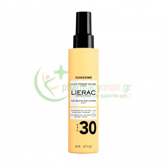 LIERAC - Sunissime Αντηλιακό Γαλάκτωμα Σώματος Που Λιώνει Στην Επιδερμίδα SPF30 150mL