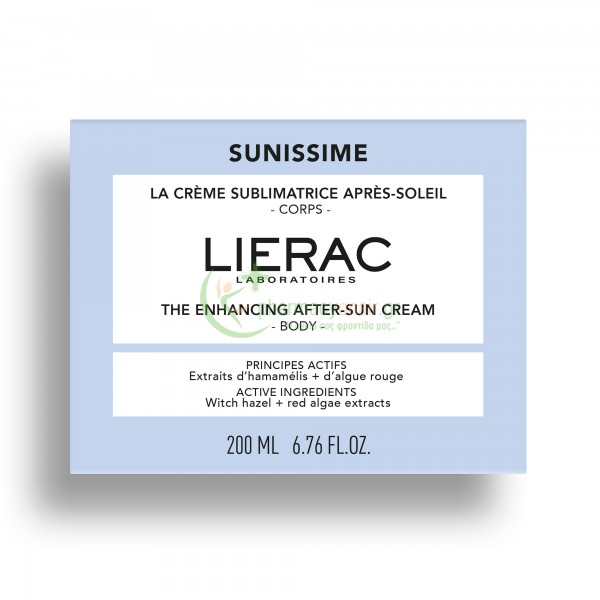 LIERAC - Sunissime Η Θεϊκή Κρεμά Για Μετά Τον Ήλιο  200mL Ενυδάτωση Σώματος