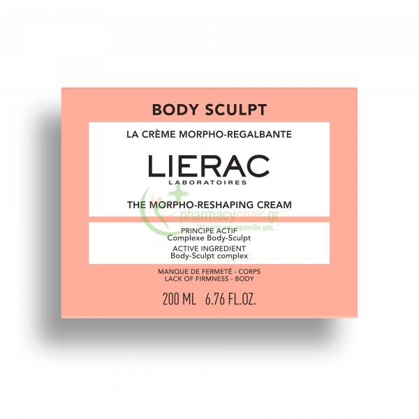 LIERAC - Body Sculpt Η Κρέμα Μορφο-Σμίλευσης 200mL Κυτταρίτια - Τοπικό Πάχος - Ραγάδες LIERAC - Body Sculpt Η Κρέμα Μορφο-Σμίλευσης 200mL Κυτταρίτια - Τοπικό Πάχος - Ραγάδες