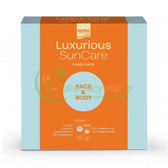 INTERMED - Luxurious Sun Care Pack Face Cream SPF50+ 75mL & Body Cream SPF15 200mL