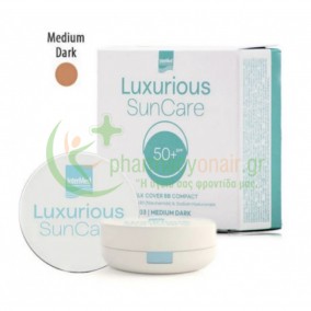 INTERMED - Luxurious Suncare Silk Cover BB Compact Medium Dark No3 SPF50+ 12gr