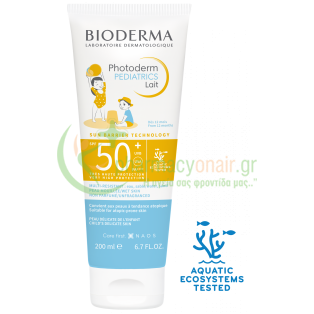 BIODERMA - Photoderm PEDIATRICS Lait SPF50+ 200mL Παιδικά Αντηλιακά