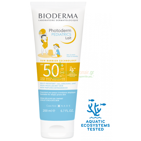 BIODERMA - Photoderm PEDIATRICS Lait SPF50+ 200mL Παιδικά Αντηλιακά
