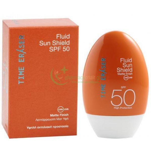 MEDISEI - Time Eraser Fluid Sun Shield SPF50 50mL Αντιηλιακά Προσώπου