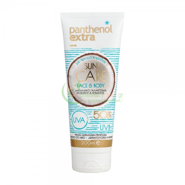 MEDISEI - Panthenol Extra Sun Care Face & Body Milk SPF50 200mL Αντιηλιακά Προσώπου