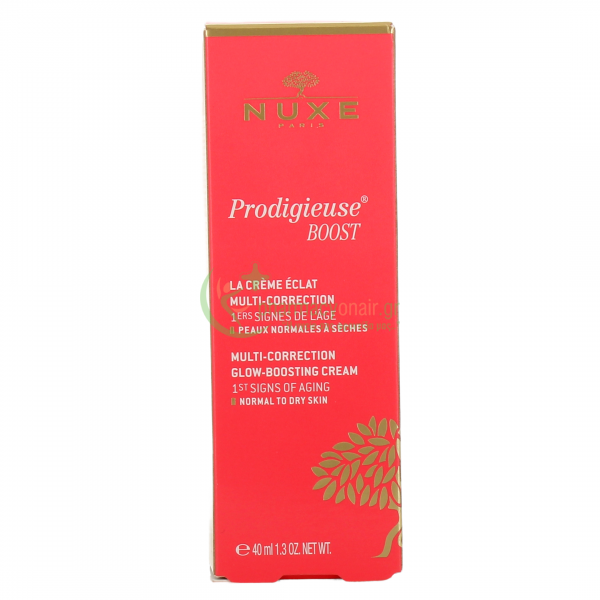 NUXE - Prodigieuse Boost la Creme Eclat Multi-Correction για κανονική - ξηρή  επιδερμίδα 40mL Ενυδάτωση - Λάμψη