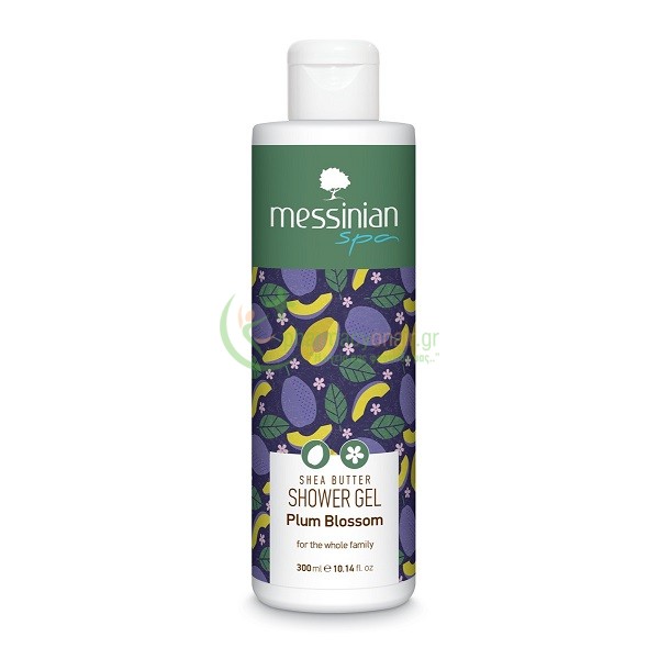 MESSINIAN SPA - Αφρόλουτρο Άνθη Δαμασκηνιάς 300mL Αφρόλουτρα - Υγρά Καθαρισμού