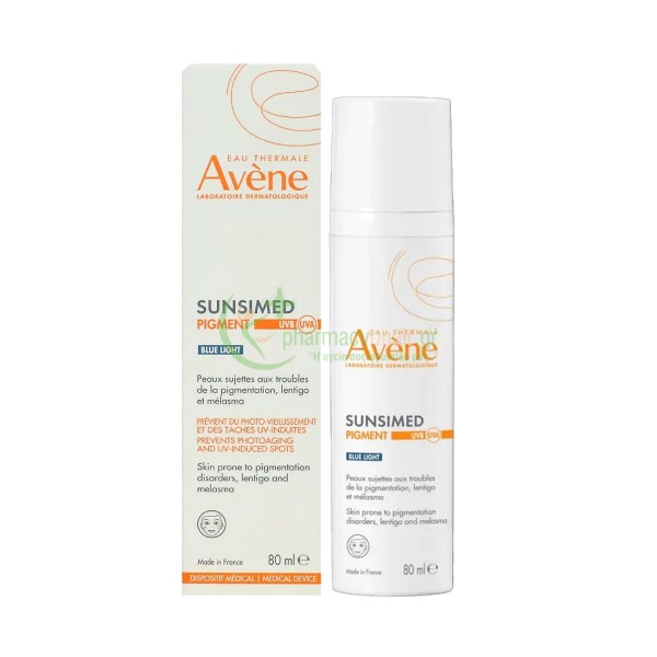 AVENE - Sunsimed Pigment SPF50 Blue Light 80mL Πανάδες