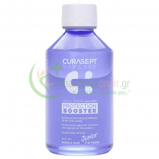 CURAPROX - Curasept Daycare Protection Booster Bubble Gum Παιδικό Στοματικό Διάλυμα 250mL Στοματικά Διαλύματα