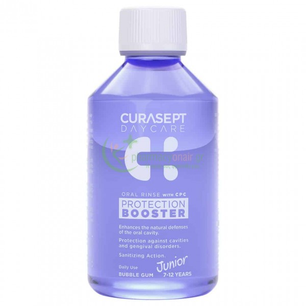 CURAPROX - Curasept Daycare Protection Booster Bubble Gum Παιδικό Στοματικό Διάλυμα 250mL Στοματικά Διαλύματα