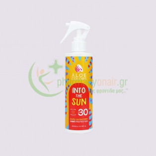 ALOE+ COLORS - Into the Sun Body Sunscreen SPF30 200ml Αντηλιακά Σώματος