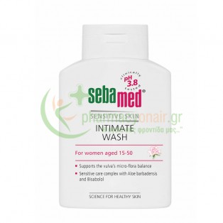 SEBAMED - Feminin Intimate Wash pH3.8 200mL Καθαρισμός Ευαίσθητης Περιοχής