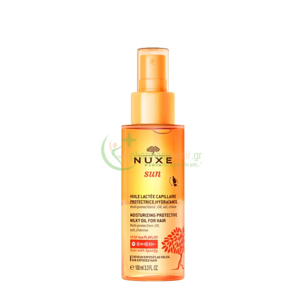 NUXE - Sun Moisturizing Protective Milky Oil for Hair 100mL Αντηλιακά Μαλλιών