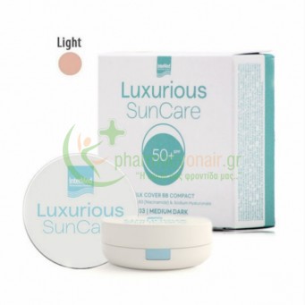 INTERMED - Luxurious Suncare Silk Cover BB Compact Light No1 SPF50+ 12gr