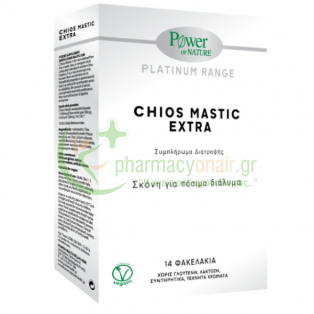 POWER HEALTH - Platinum Range Chios Mastic Extra sachets 14s Μετεωρισμός (φουσκώματα)