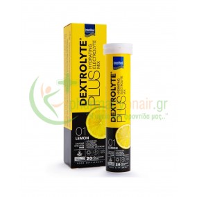 INTERMED - Dextrolyte Plus 01 Lemon tabs 20s ( Αναβράζοντα δισκία )