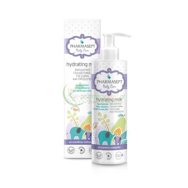 PHARMASEPT - Baby Care Hydrating Milk 250mL Ενυδάτωση Προσώπου - Σώματος PHARMASEPT - Baby Care Hydrating Milk 250mL Ενυδάτωση Προσώπου - Σώματος