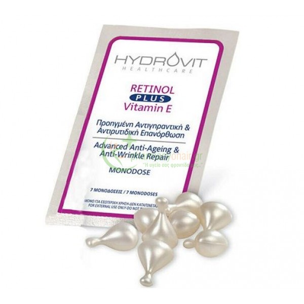 HYDROVIT - Retinol Plus Vitamin E monodoses7s Αντιγήρανση 35+ HYDROVIT - Retinol Plus Vitamin E monodoses7s Αντιγήρανση 35+