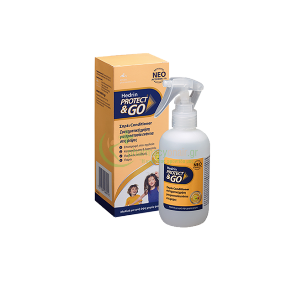 HEDRIN - Protect & Go Spray Conditioner 200mL Ψείρες (πρόληψη & θεραπεία)