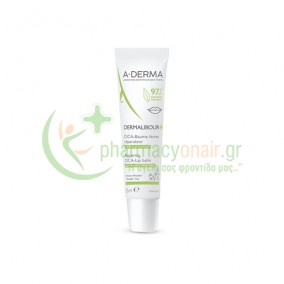 A-DERMA - Dermalibour + Cica Lip Balm 15mL