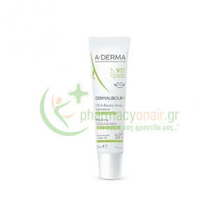 A-DERMA - Dermalibour + Cica Lip Balm 15mL Χείλη