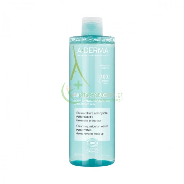 A-DERMA - Biology AC Eau Micellaire Purifiant 400mL Καθαρισμός προσώπου - Ντεμακιγιάζ