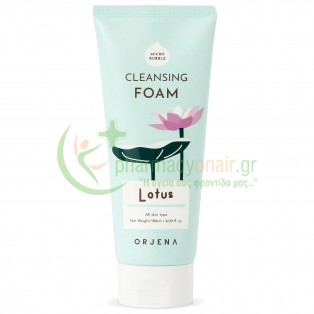 ORJENA - Smile Day Cleansing Foam Lotus 180mL Καθαρισμός προσώπου - Ντεμακιγιάζ