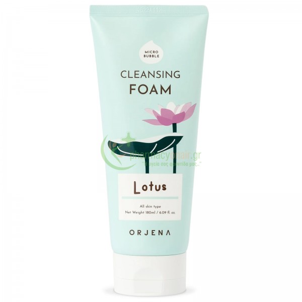 ORJENA - Smile Day Cleansing Foam Lotus 180mL Καθαρισμός προσώπου - Ντεμακιγιάζ ORJENA - Smile Day Cleansing Foam Lotus 180mL Καθαρισμός προσώπου - Ντεμακιγιάζ