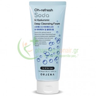 ORJENA - Oh-Refresh Soda & Hyaluronic Deep Cleansing Foam 180mL Καθαρισμός προσώπου - Ντεμακιγιάζ